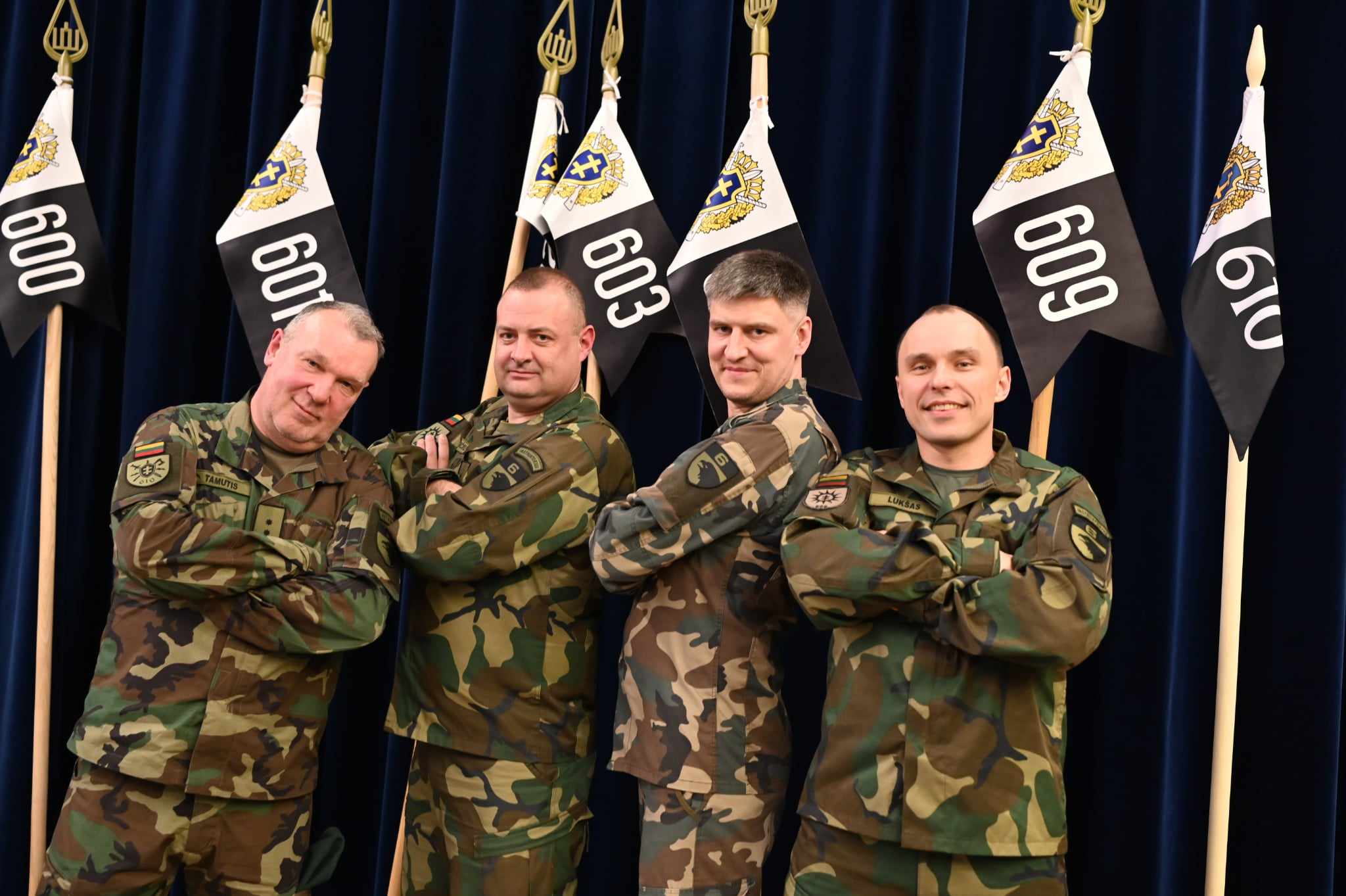 Tacticalshop.lv dibinātāji — četri brāļi, Lietuvas Strēlnieku savienības biedri